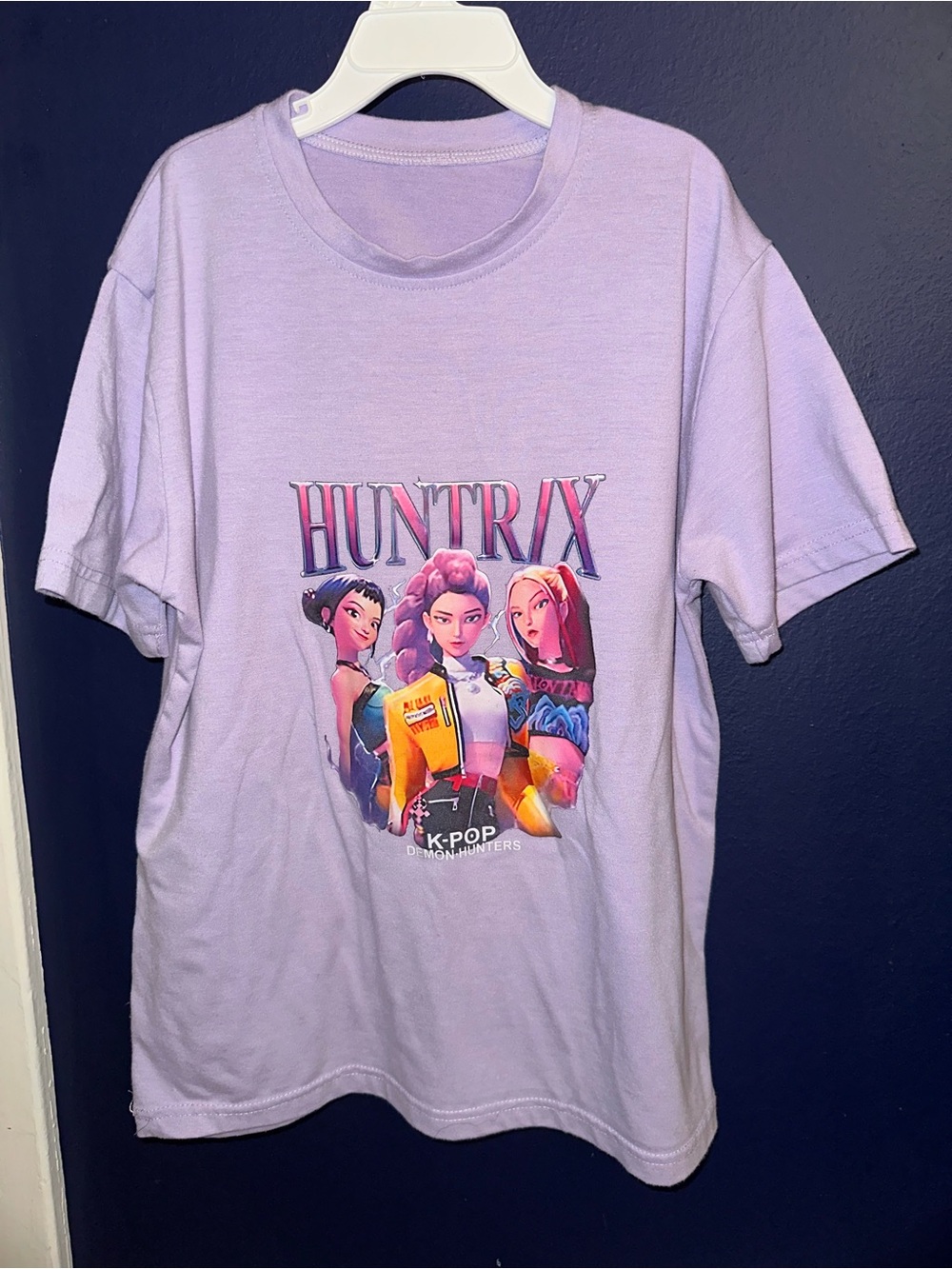 Huntrix K-Pop Graphic Kids Tee size L